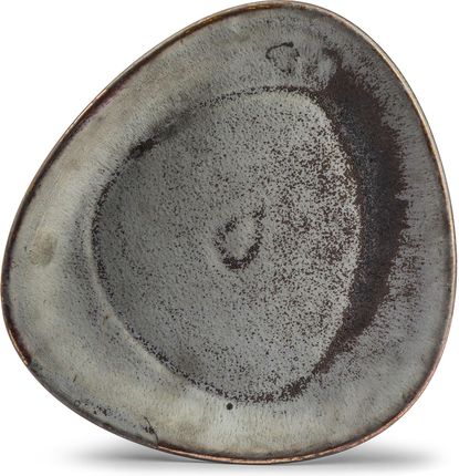 Kera Ceramika Talerz Obiadowy Płytki Ceramiczny Delta Cristall Hematyt 25,5Cm