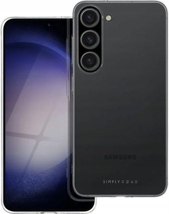 Alecase Futerał Roar Pure Simple Fit Case Do Samsung Galaxy S24 Ultra Czarny