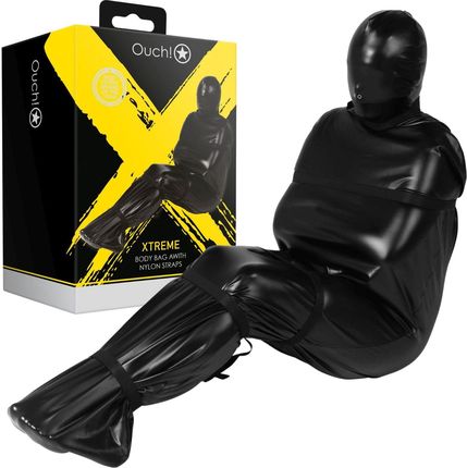 Ouch! Body Bag With Nylon Straps Black Worek Do Krepowania