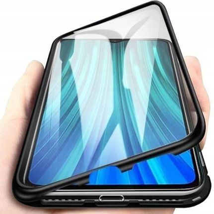 Nemo Etui Samsung Galaxy S24 Double Magnetic 360° Aluminium I Szkło Hartowane Czarne
