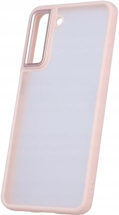 Nakładka Satin Matt Do Samsung Galaxy S21 Fe Różowa