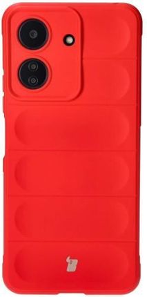 Bizon Etui Case Tur Do Xiaomi Redmi 13C Poco C65 Czerwone