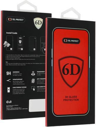 Hartowane Szkło Full Glue 6D Do Xiaomi Redmi Note 9S 9 Pro Czarne