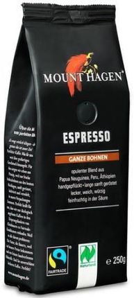 Mount Hagen Ziarnista Arabica 100 % Espresso Fair Trade Bio 250g