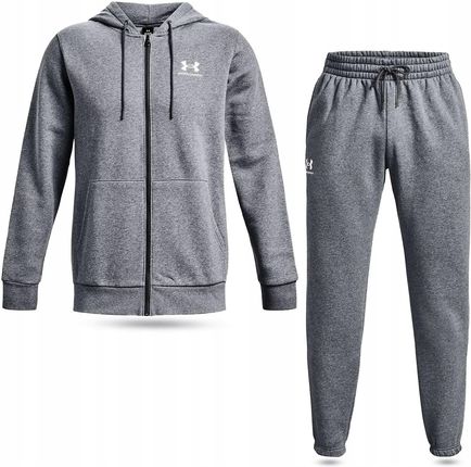 Bluza Męska Under Armour Rozpiana Spodnie Dresowe Dres Zestaw Komplet