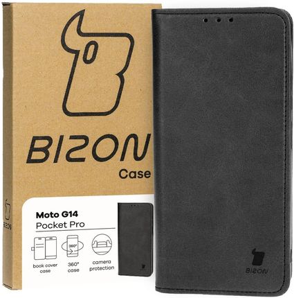 Bizon Etui Case Pocket Pro Do Motorola Moto G14 Czarne