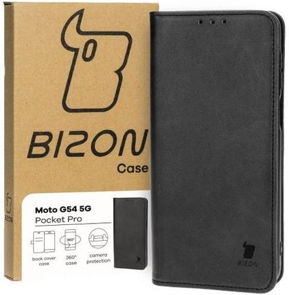 Bizon Etui Case Pocket Pro Do Motorola Moto G54 5G Czarne