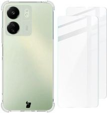 Bizon Etui Case Clear Pack Do Redmi 13C Poco C65 Przezroczyste