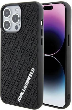 Karl Lagerfeld Etui Klhcp15X3Dmkrlk Apple Iphone 15 Pro Max Hardcase 3D Rub