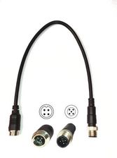 Redukcja do kamer CLASS FLIEGL AP-109F Molex M12 5-PIN / 4-PIN