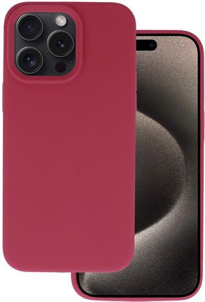 Silicone Lite Case Do Iphone 13 Pro Max Bordowy