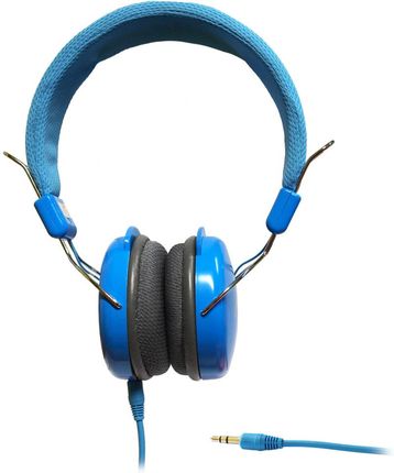 Obraz I Dźwięk Słuchawki Stereo Z Mikrofonem Art Ap 60Mb Niebieskie
