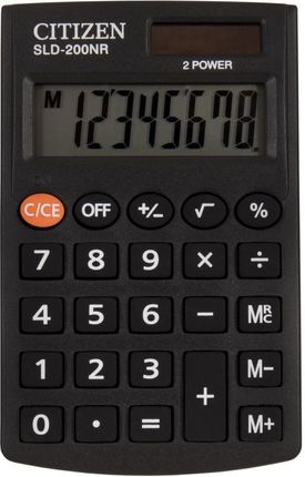 Biuro I Firma Kalkulatory Kalkulator Kieszonkowy Sld200Nr Citizen