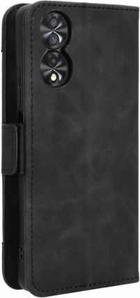 VQWQ Custodia per Oppo Reno 8 5G, Flip Cover a Portafoglio in Pelle PU Specchio Slot per Schede Libro Cavalletto Supporto Case Wallet Cordino Chiusura Magnetica per Maschio Donna -[JM]-Green