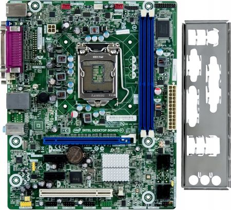 Intel Płyta Główna H61 Socket 1155 Lga Micro Atx DDR3 1600MHz PCIe Vga DVI (DH61CR)