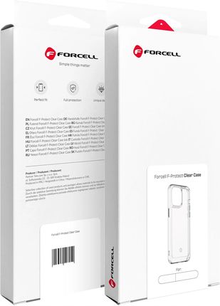 Forcell F Protect Clear Case Do Motorola Moto G54 Power Edition Trans