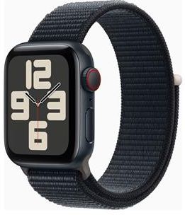 Apple Watch Se GPS Koperta 40mm z aluminium w kolorze północy z opaską sportową w kolorze północy (MRGE3ETA)
