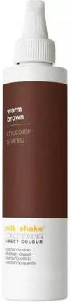 Milk Shake Direct Colour Warm Brown Odżywka Koloryzująca Do Włosów Ciepły Brąz 100 ml