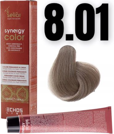 Echosline Seliar 8.01 Farba Do Włosów Bez Amoniaku 100 ml