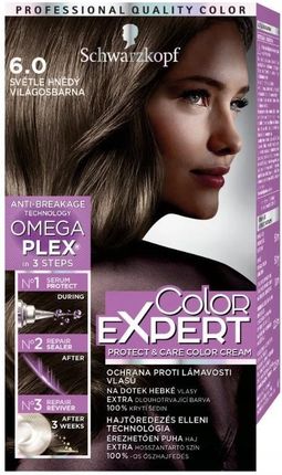 Schwarzkopf Color Expert Farba Do Włosów 6.0 Jasny Brąz