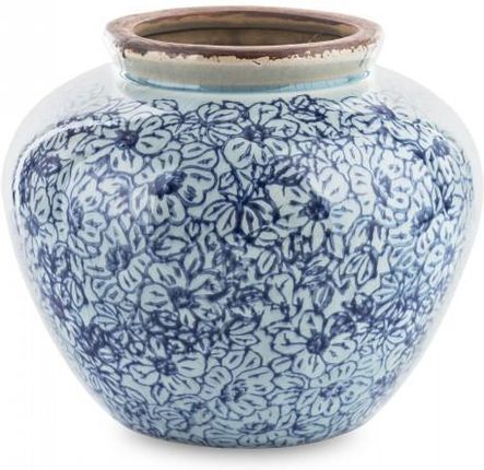 Wazon Ceramiczny Blue Flowers Mały