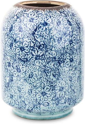 Wazon Ceramiczny Blue Flowers Średni