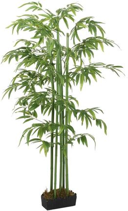 Vidaxl Sztuczny Bambus 240 Liści 80 Cm Zielony