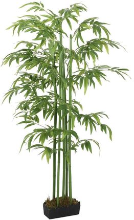 Vidaxl Sztuczny Bambus 576 Liści 150 Cm Zielony
