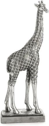 Eurofirany Figurka Dekoracyjna Żyrafa Evan 11X6X29 Srerbna