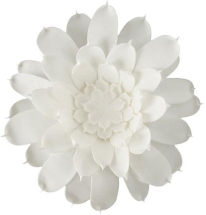 Eurofirany Kwiat Sztuczny Ozdobny Gałązka 42Cm Biały 6Szt