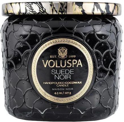 Voluspa   Maison Noir Suede Noir Petite Jar Candle   Świeca