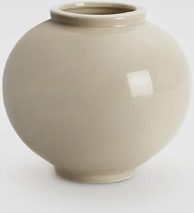 Reserved   Ceramiczny Wazon   Kremowy