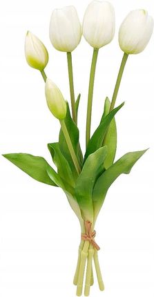 Tg Tulipan Silikonowy Bukiet 5 Sztuk Tulipany 40 Cm