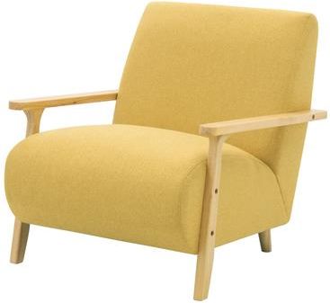 Fotel Wypoczynkowy Żółty Sursa