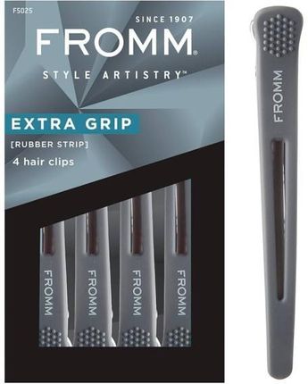 Fromm Klipsy Do Włosów Ekstra Grip 4 szt.