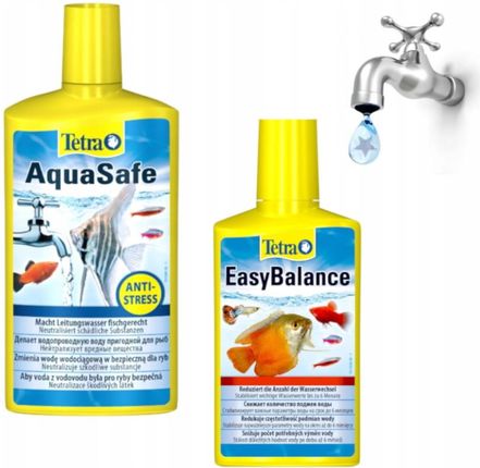 Tetra Aqua Safe 500Ml Easy Balance 250Ml Uzdatniacz Wody Akwarium TET315099