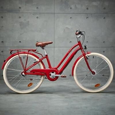 B'Twin Rower Dziecięcy Miejski Btwin Elops 900 24 - Ceny i opinie ...