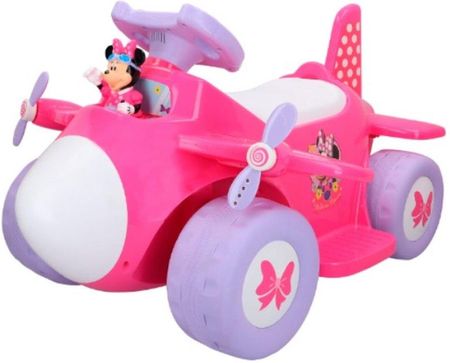 Minnie Mouse Elektryczny Samochód Dla Dzieci Bateria Samolot 6 V Różowy