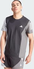 Zdjęcie adidas Koszulka Own The Run Colorblock Czarne - Bisztynek
