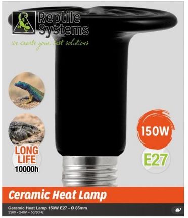 Aquarium Systems Reptile Ceramic Heat Lamp 150W 117046