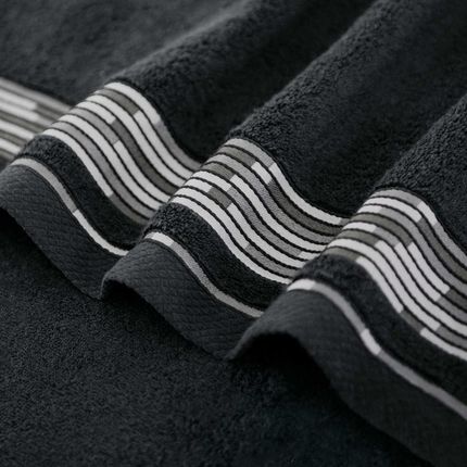 Ręcznik Grafik 50x90 czarny