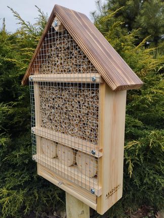Domek Dla Owadów Pszczół Murarka Trzcina H 52Cm