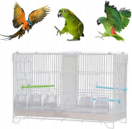 Klatka Hodowlana Dla Ptaków Papużek Cockatiels Conures Parrots 60X26Cm