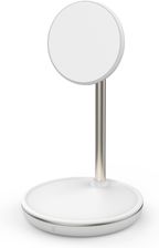 Zdjęcie B On 2 In 1 Magnetic Wireless Charger Magsafe White Ładowarka Indukcyjna - Grodków
