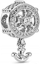 Diament Charms Moments Srebrny 925 Okrągły Ster Z Kotwicą
