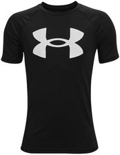 Zdjęcie Under Armour Koszulka Tech Boig Logo Ss Boy Black - Zawadzkie