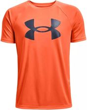 Zdjęcie Under Armour Koszulka Tech Boig Logo Ss Boy Orange - Zawadzkie