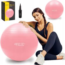 Zdjęcie 4FIZJO Gimnastyczna Do Ćwiczeń 65cm Różowa - Czechowice-Dziedzice