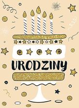 Zdjęcie Stnux Karnet B6 Tort Brokat - Pionki