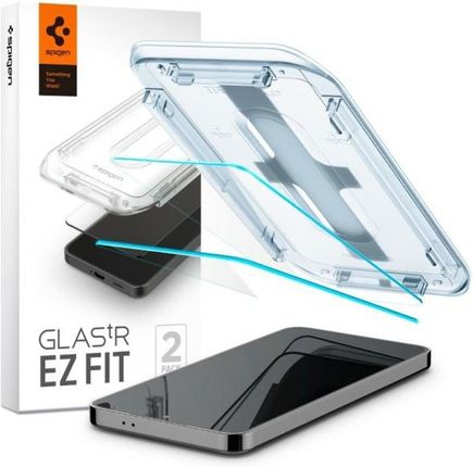 Spigen Szkło Do Etui + Aplikator Glas.Tr Ez Fit 2-Pack Do Galaxy S24